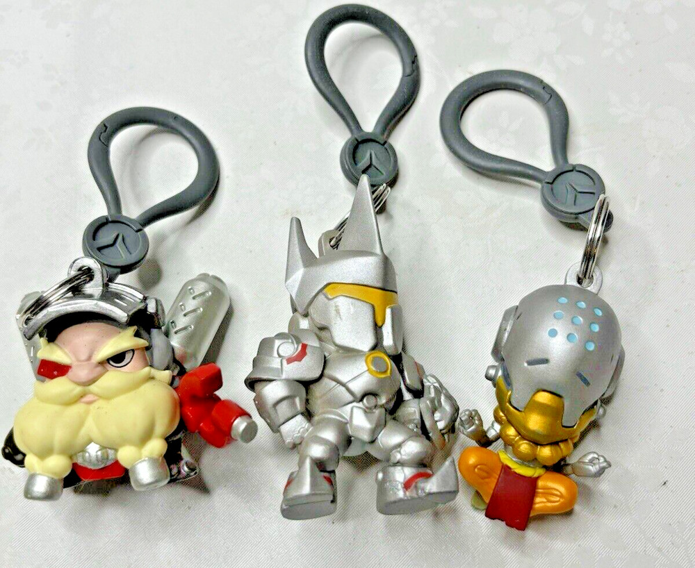 Reinhardt Overwatch Backpack Hanger Keychains